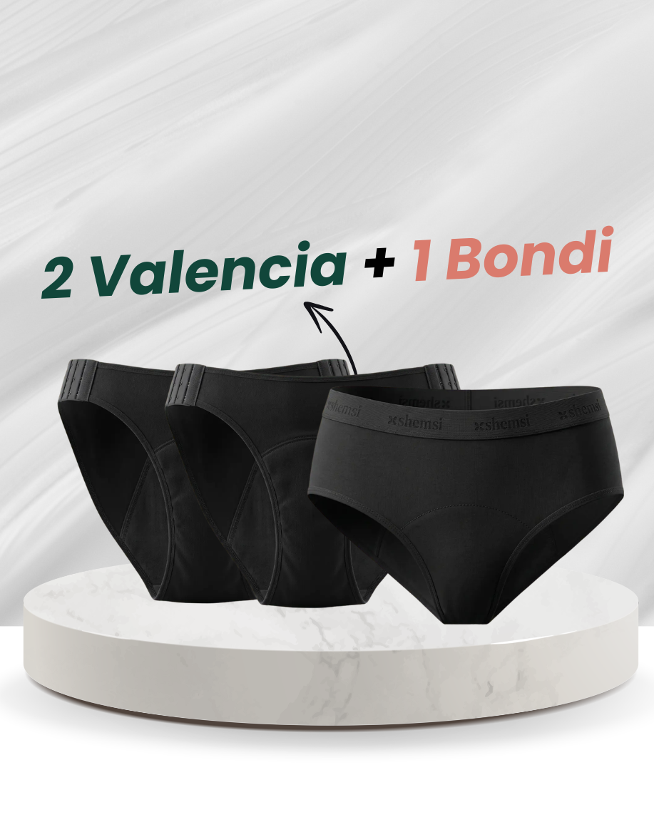 2 Valencia + 1 Bondi Bundle